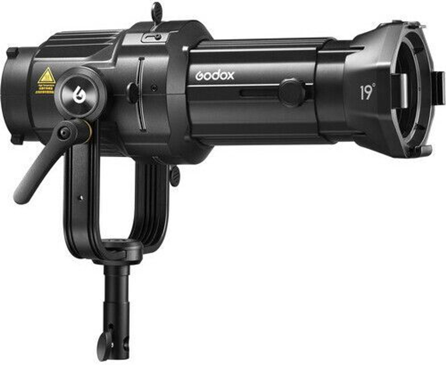Image of GODOX VSA-19K Spotlight Attachment Conical Snoot Optical Condenser to Bowens Mount Standard Prime Lens