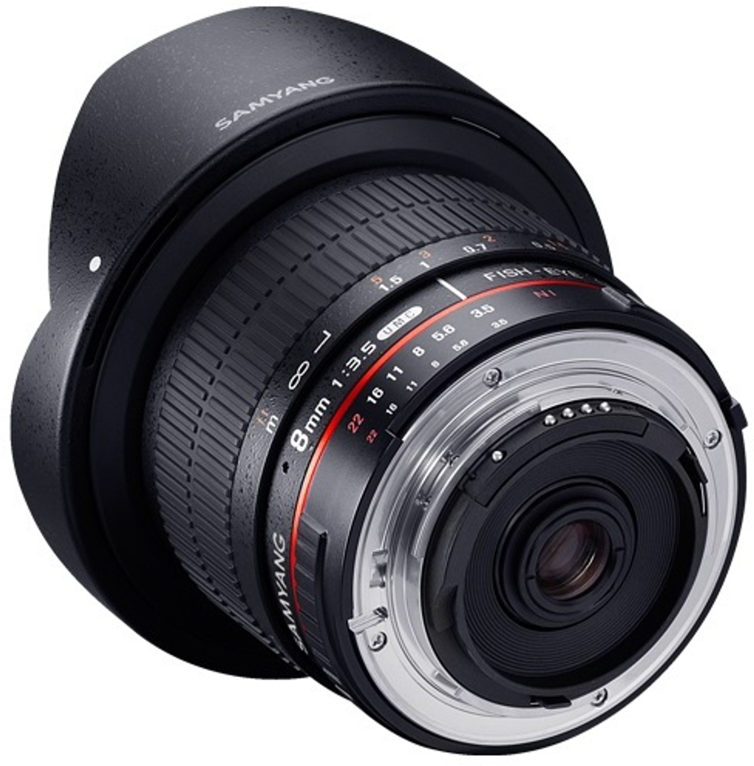 Image of Samyang MF 8mm F3.5 For Nikon AE Fisheye Prime Lens
