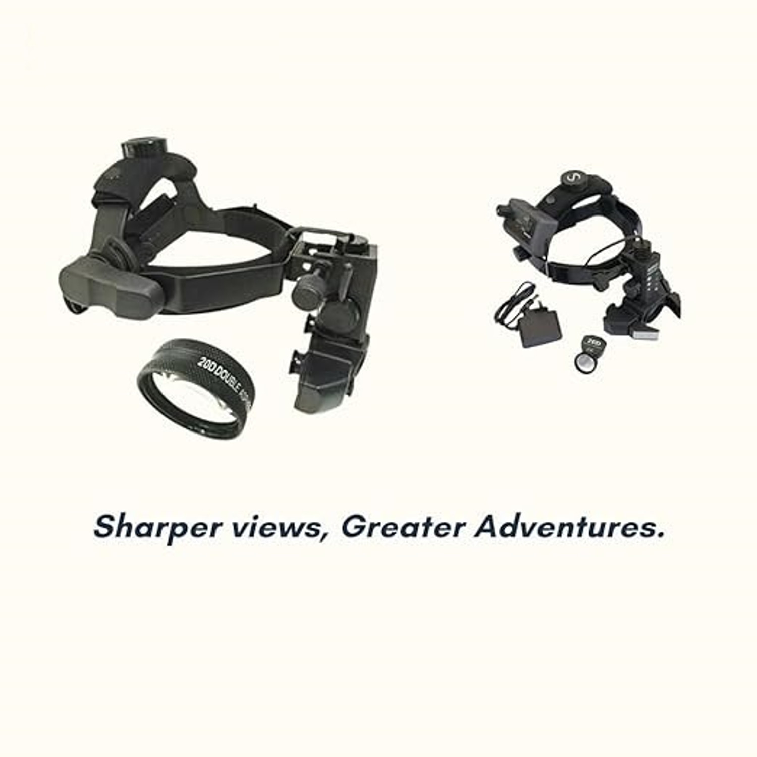 Image of BLSCOPE Indian Binocular Indirect Ophthalmoscope With 20D - (Pack of 1) Standard Zoom Lens
