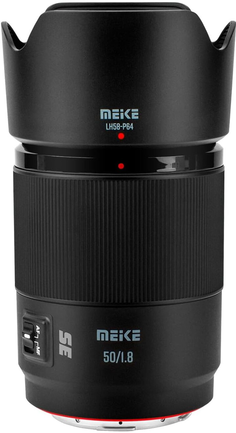 Image of Meike 50mm F1.8 Full Frame AF STM Standard Aperture Auto Focus Fixed Prime Portrait es for L-Mount Mirrorless Camera S1 S1R S1H S5 Standard Prime Lens