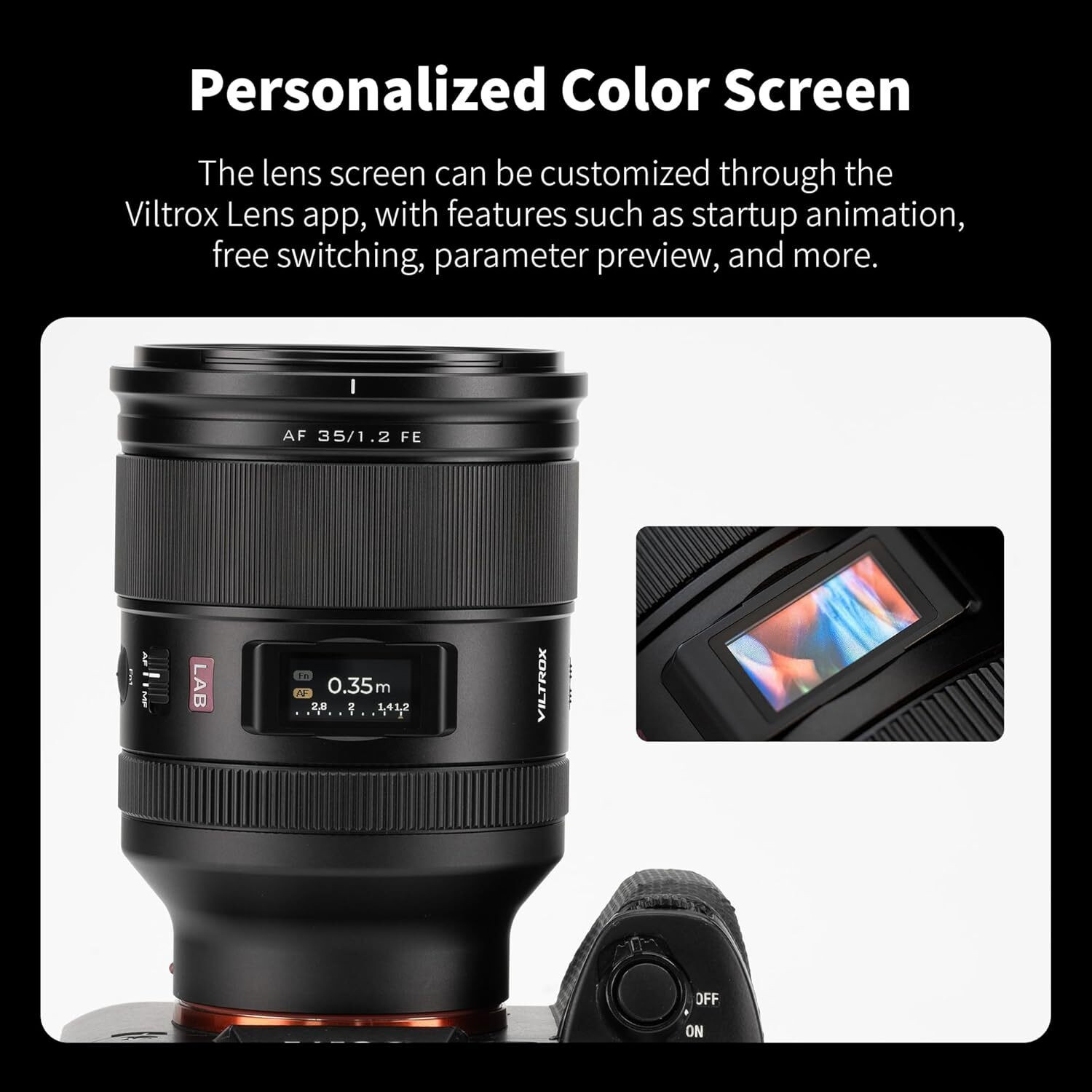 Image of viltrox 35mm F1.2 LAB (E-Mount) Standard Prime Lens
