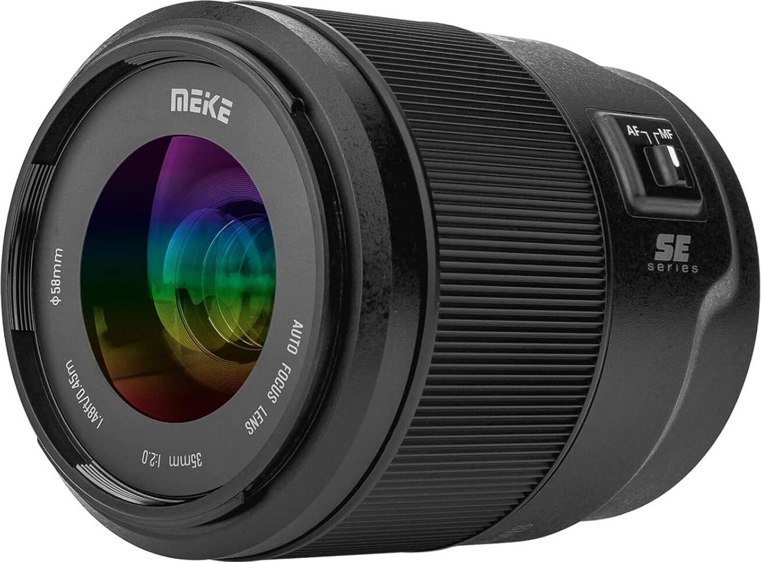 Meike 85mm F1.8 Auto Focus Medium Tele STM Stappenmotor Full Frame Portretlens Compatibel met Panasonic Lumix Sigma Leica L-Mount Camera's S1H S1 S5 S5 Mark II S1R S9 SL SL2 FP FPL