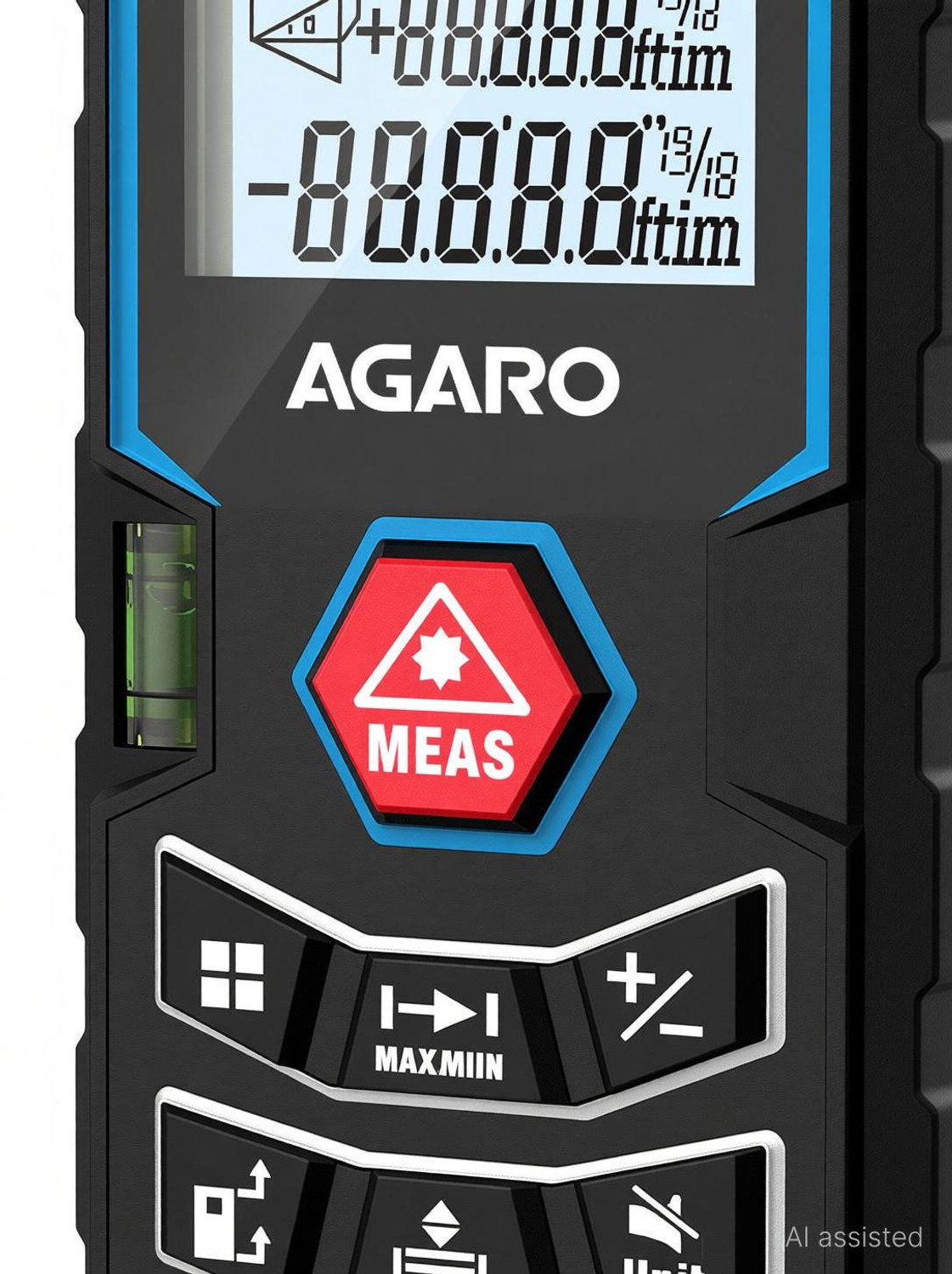 Image of AGARO LDM100 Laser Distance Meter Non-magnetic Electronic Level