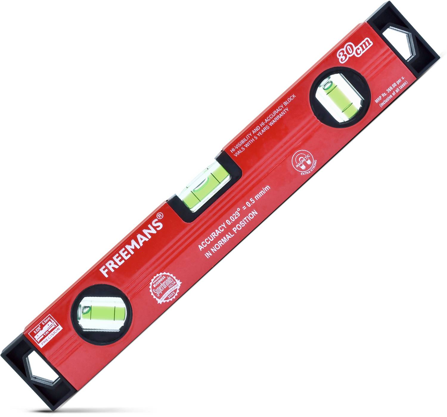FREEMANS BSM-330 Aluminum Spirit Level - Image 2