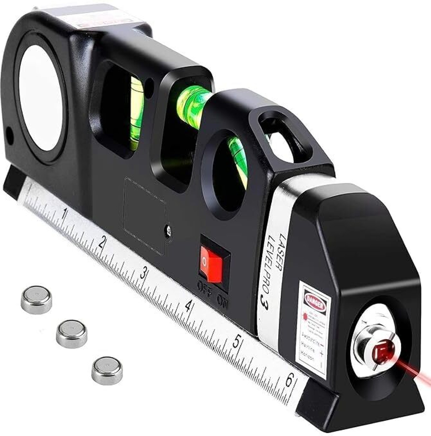 Image of BUKU 12 inch water level magnetic aluminium scale Magnetic Carpenter's Level