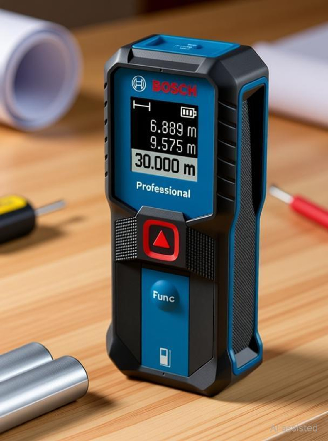 Image of BOSCH GLM 30-23 Laser Range Finder / Distance Measurer 0.15-30m, Non-magnetic Line Level