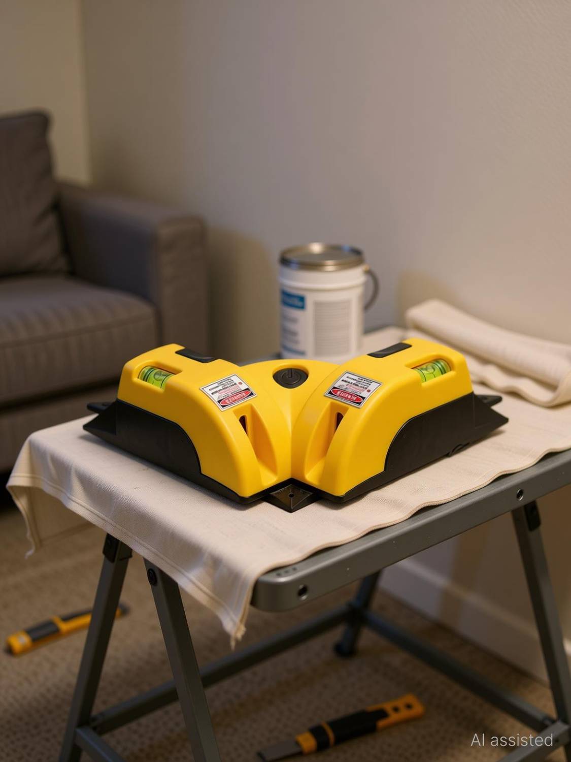 AncientKart Laser Level Line Laser Measure 90 degree Right Angle tape_ Laser Level Line Laser Measure 90 degree Right Angle tape Non-magnetic Electronic Level