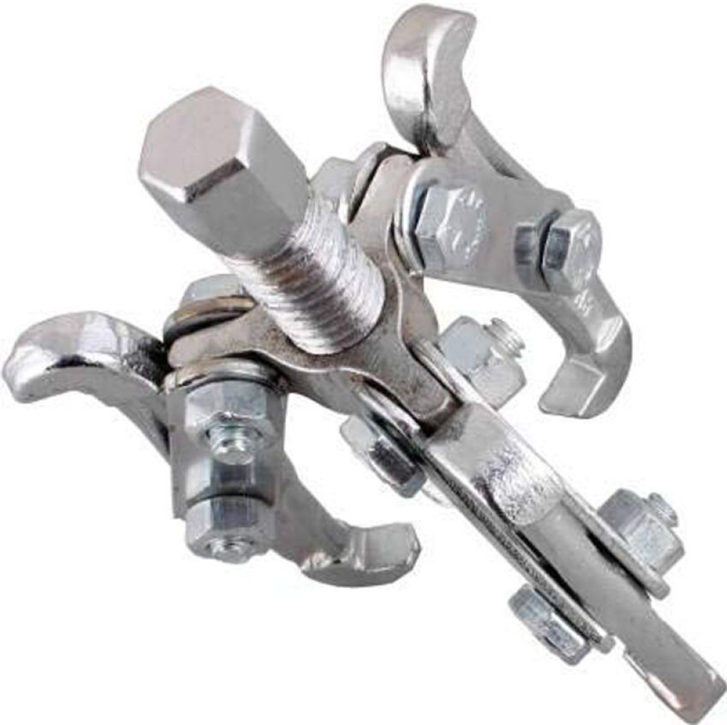 Image of EmmEmm Drop Forged 4 inch Mechanical Bearing Puller with 3 Legs /Jaws Lever Tool