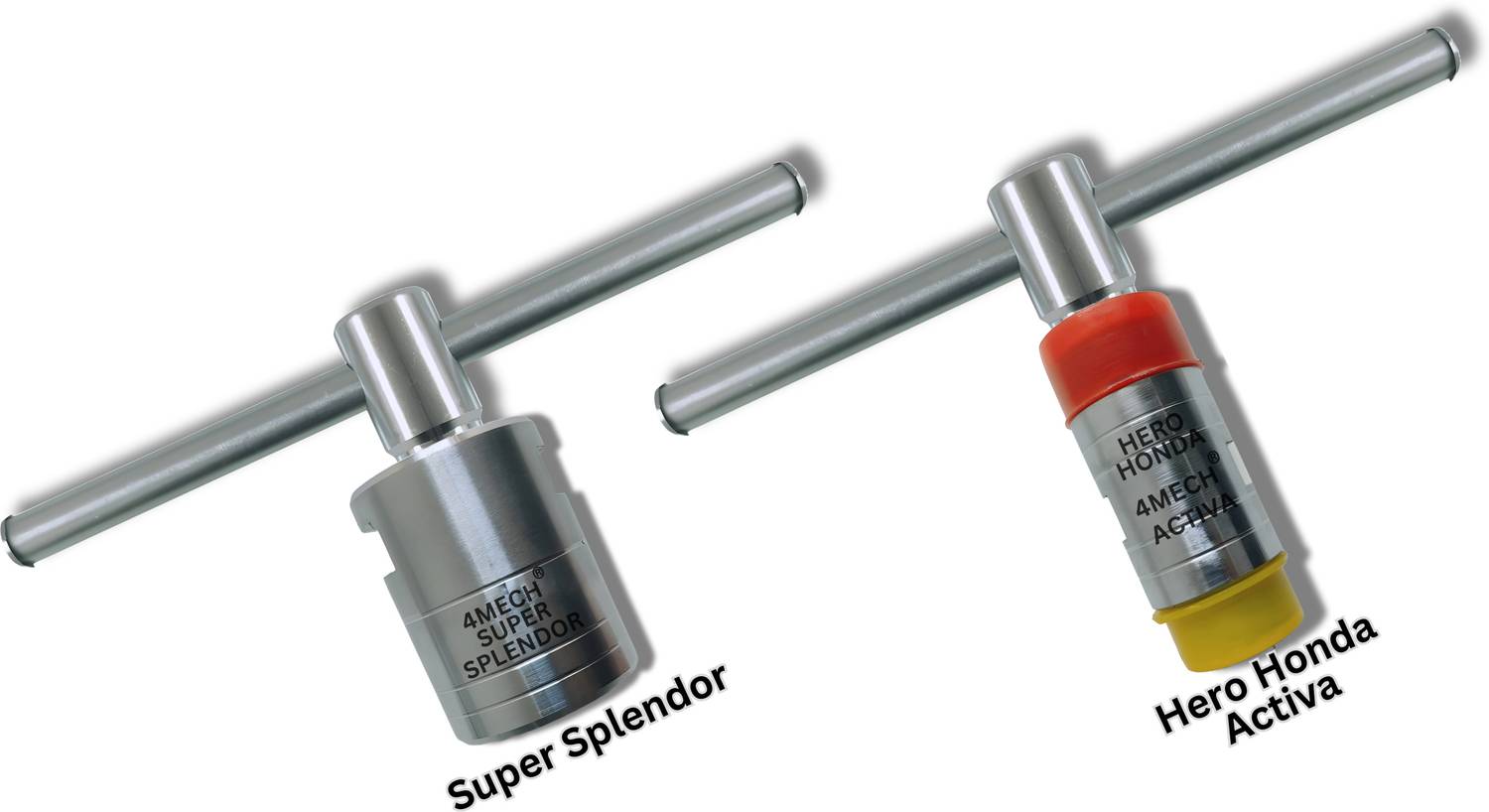 4MECH SUPER+HERO/ACTIVA Heavy Duty Magnet Flywheel Puller Set Lever Tool