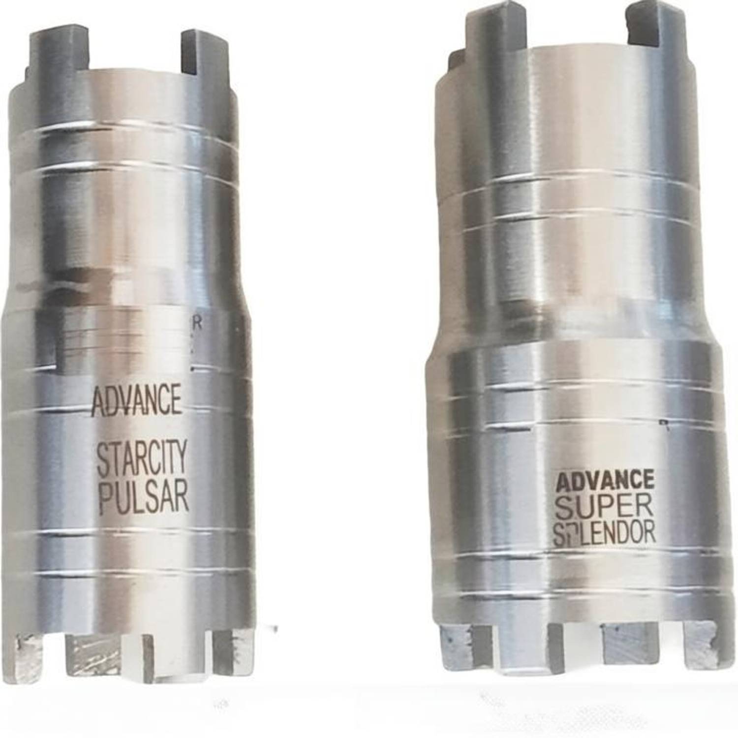 4MECH MULTIBIKES CLUTCH NUT SOCKET SET (1 x SUPER SPLENDOR, 1 x PULSER/STAR CITY) Vehicle Tool Kit