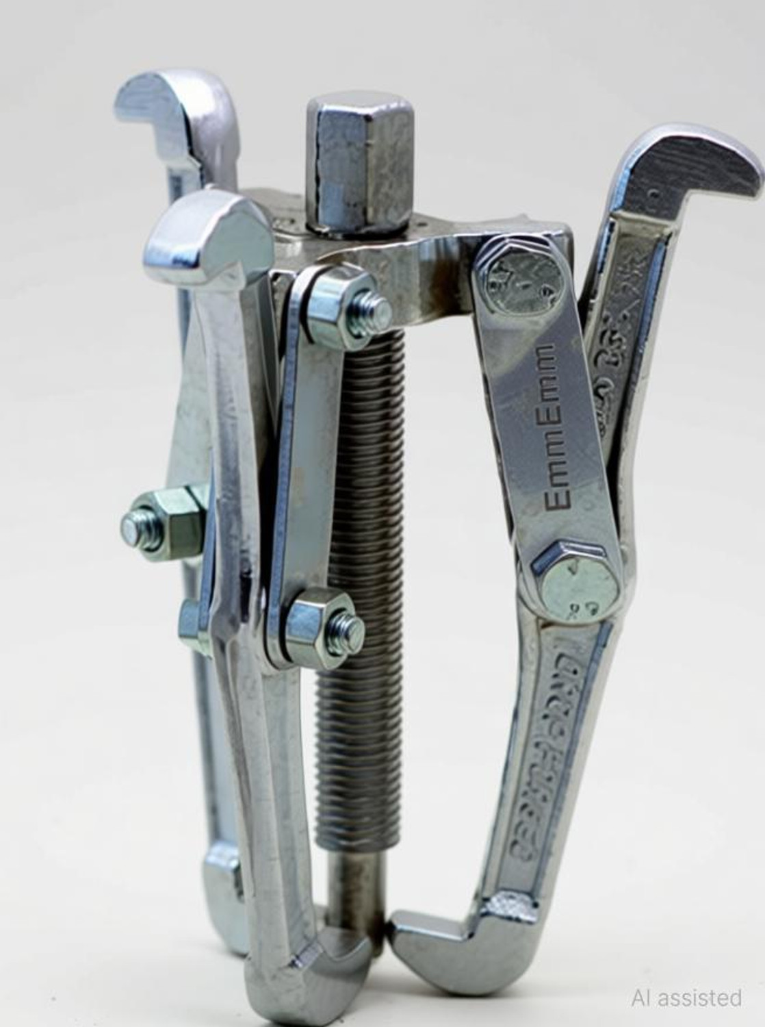 Image of EmmEmm Drop Forged 4 inch Mechanical Bearing Puller with 3 Legs /Jaws Lever Tool