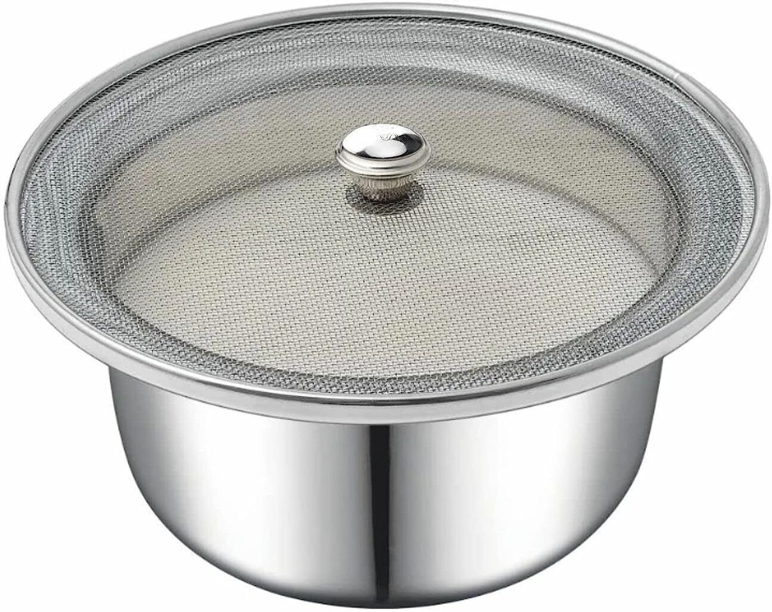 Image of CookoFriends Stainless Steel Food Cover Milk Cover Net Lids Jali 7 inch, 8 inch, 9 inch, 10 inch Lid, Pack of 4