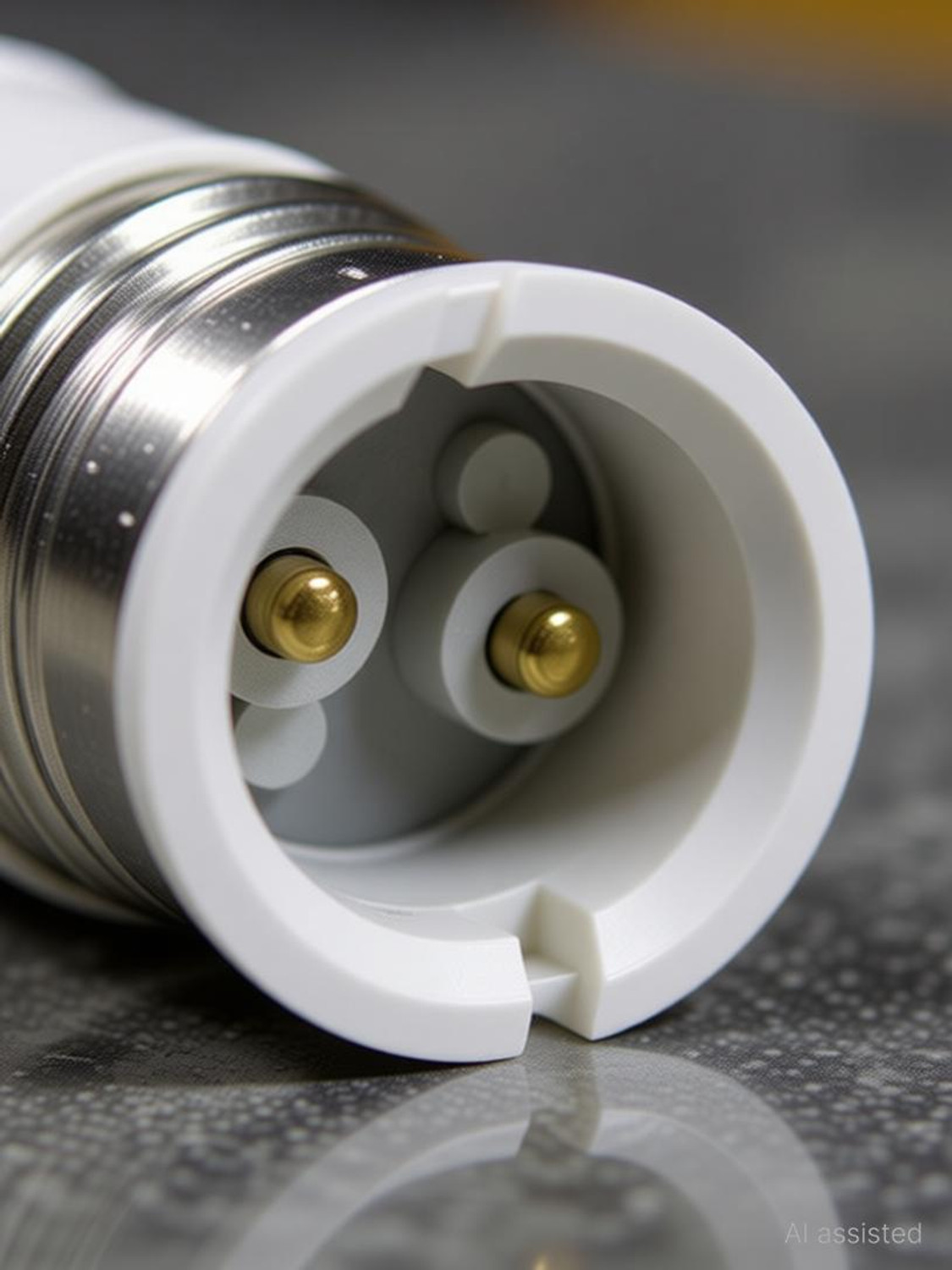 Image of M2 LOOK E27 to B22 Bulb Convertor Lamp Base Socket, Bulb Adapter - White (Pack of 2 Pc ) Plastic Light Socket