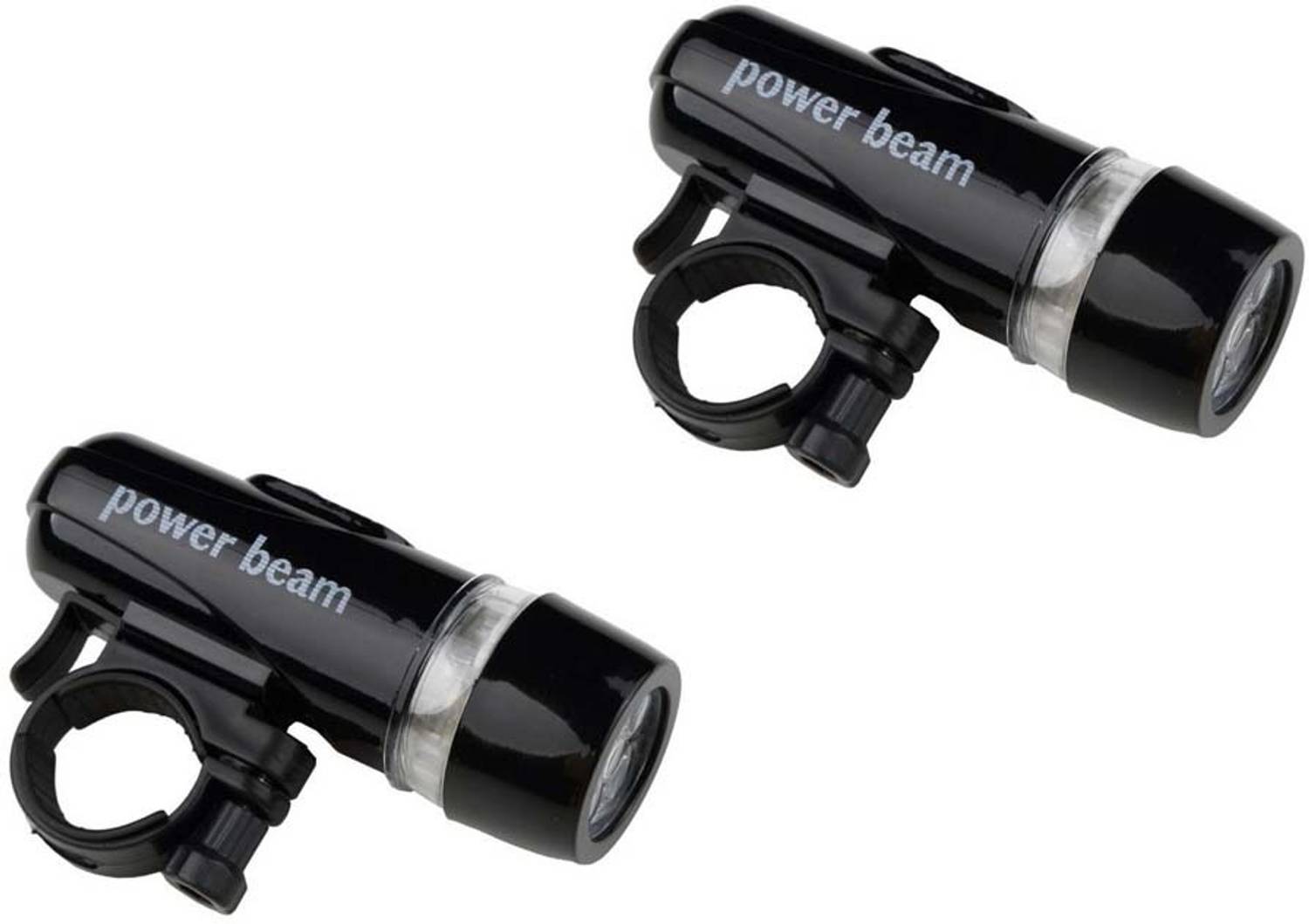 2fortheroad 10001 Bicycle Cycling Front Light (non rechargeable) 5 LED for Starters (2pcs) LED Front Light