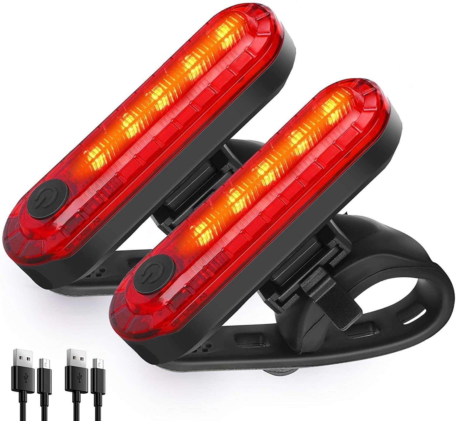 Image of Linist Rear Bicycle Light LED USB Rechargeable Bicycle Waterproof Bicycle Taillight LED Spot Light