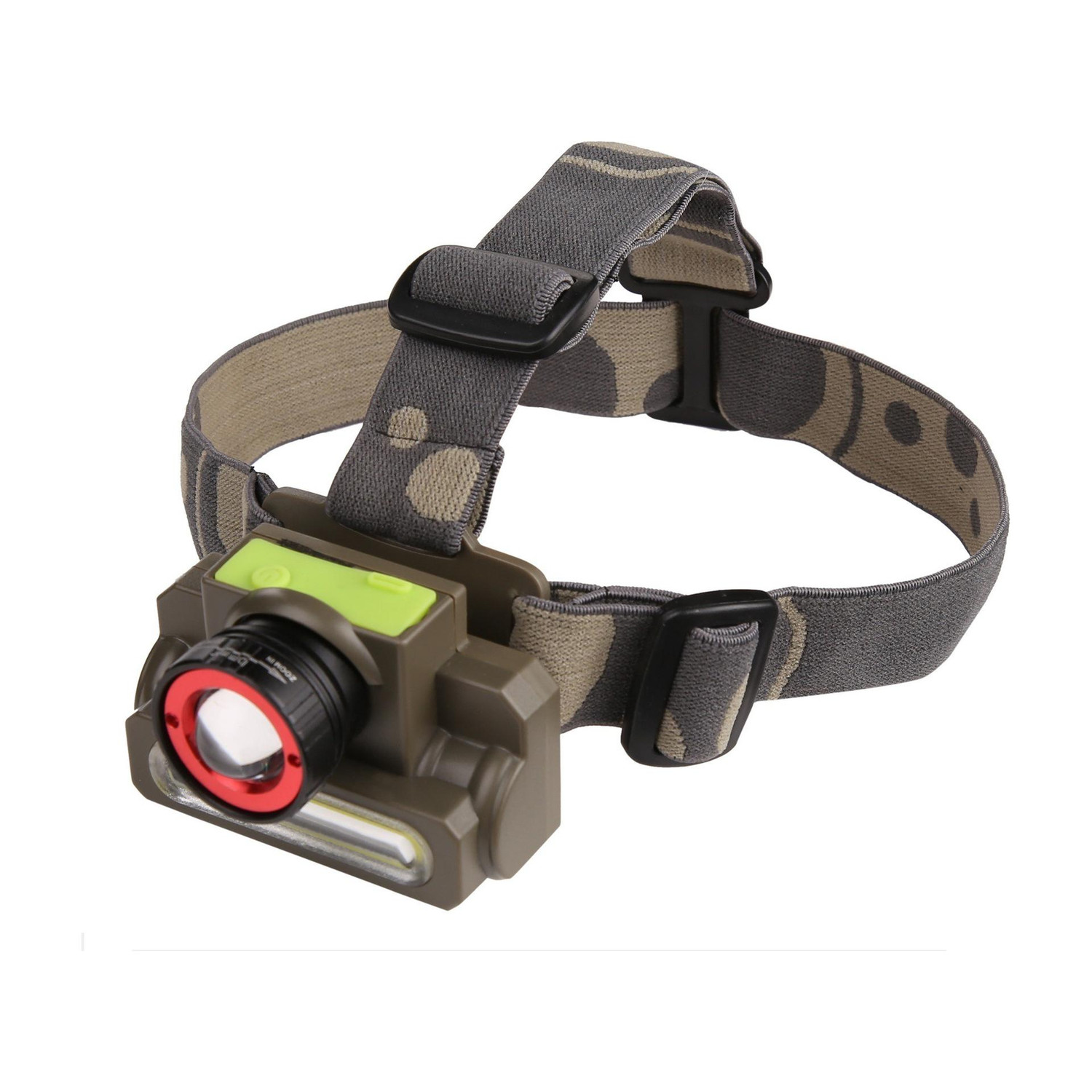 Image of DOCOSS Bright Zoomable LED Headlamp (military)