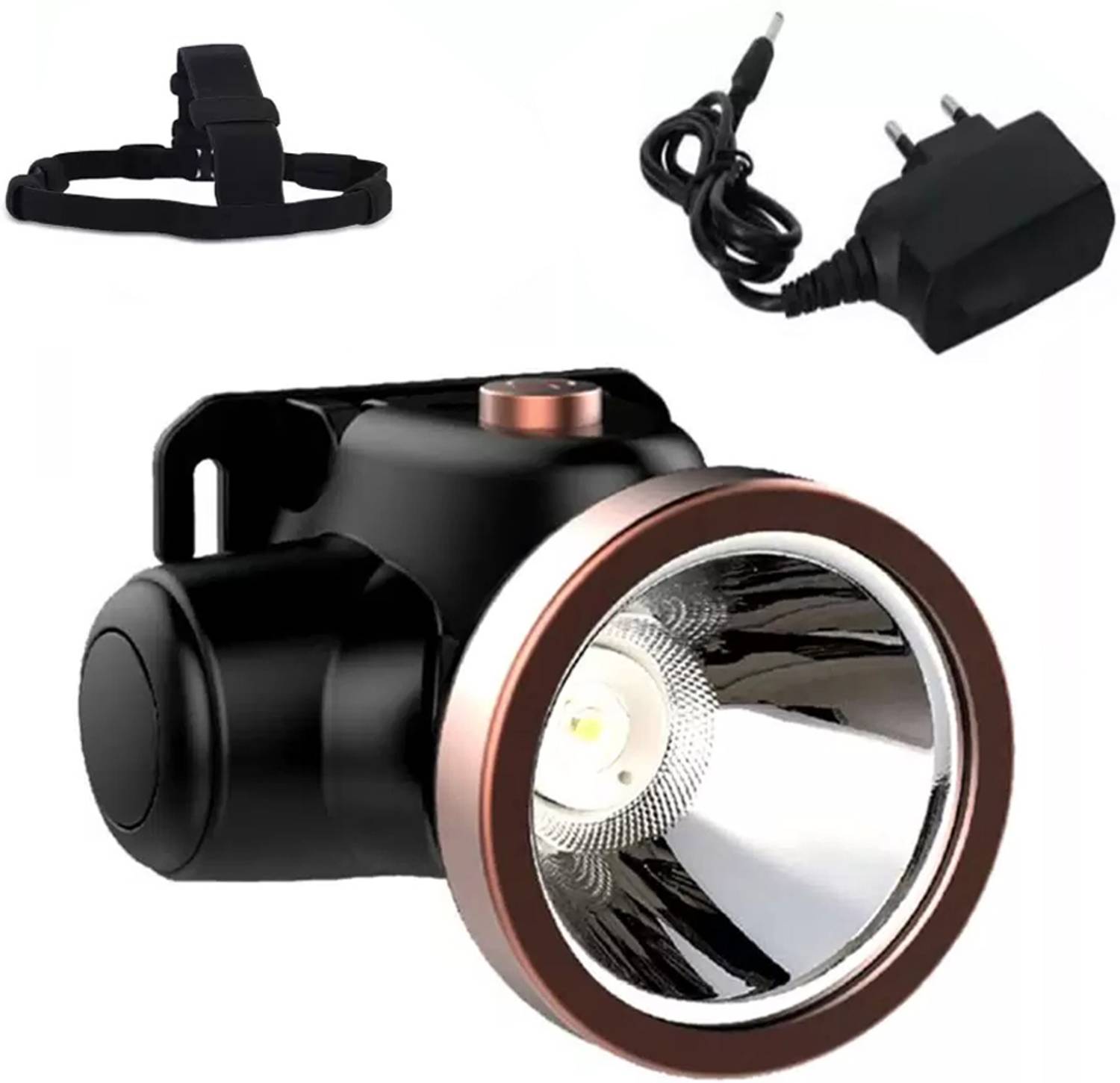 BfsTeckt Fast Chargeable Powerful Ultra Long Range Bright 60W Laser LED Camping Trekking LED Headlamp