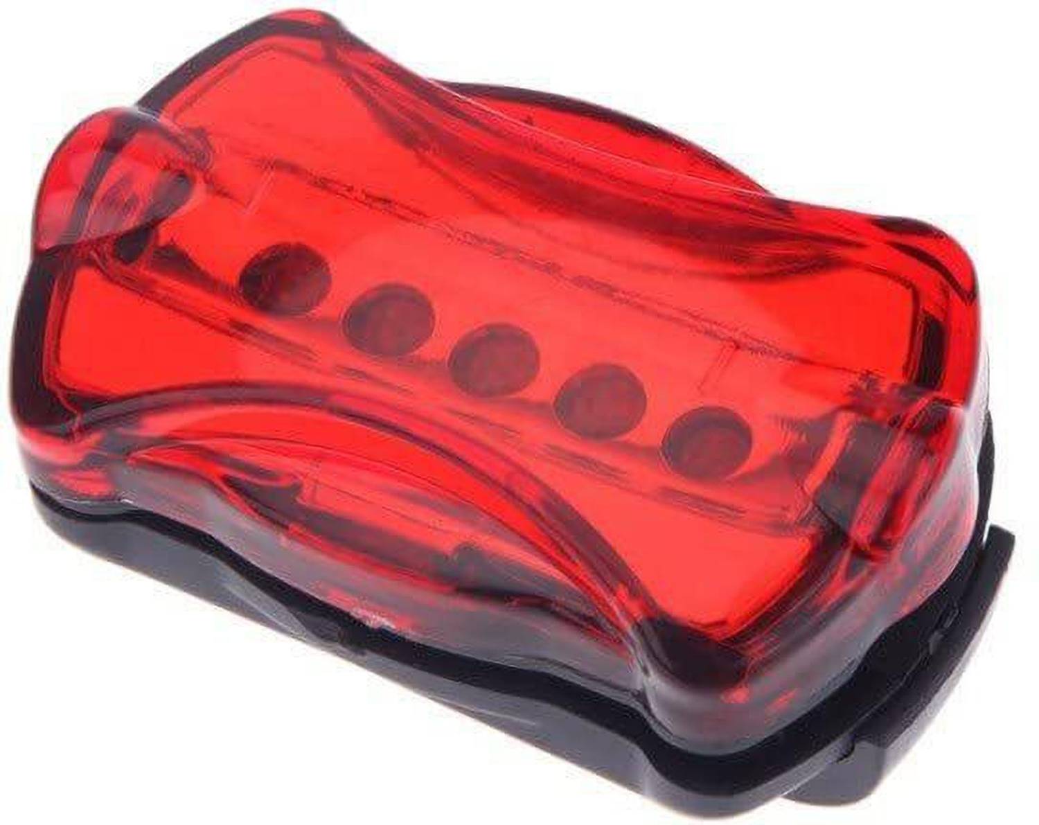 AmazingGadgets 5 LED Waterproof Bicycle Tail Light Warning Bike Lamp LED Rear Break Light