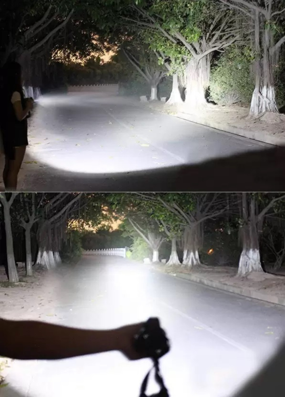 Image of HAPPYRIDER USB Rechargeable 2-in-1 Bicycle Horn LED Front Light Bell