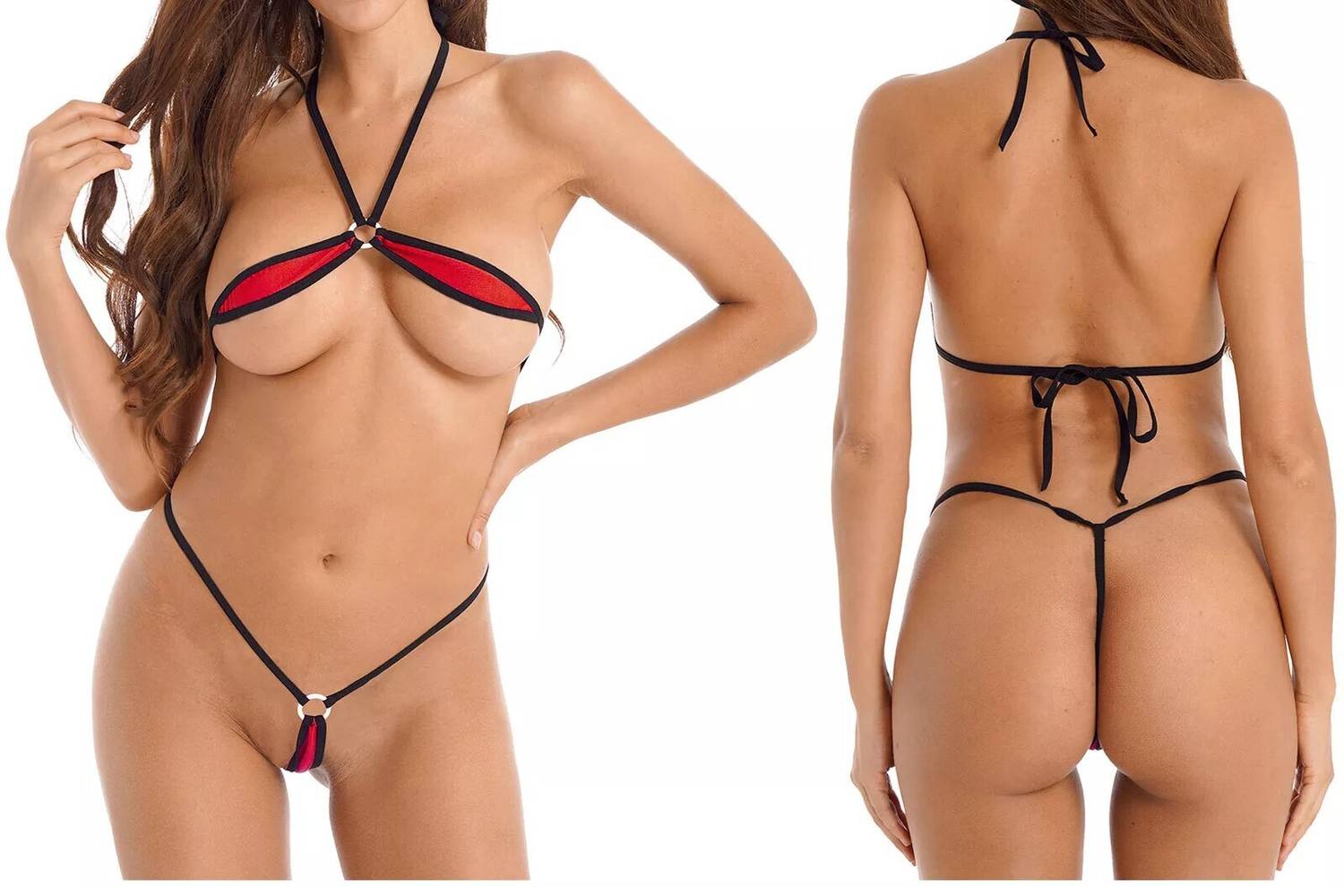 Maone Red Lingerie Set - Image 2