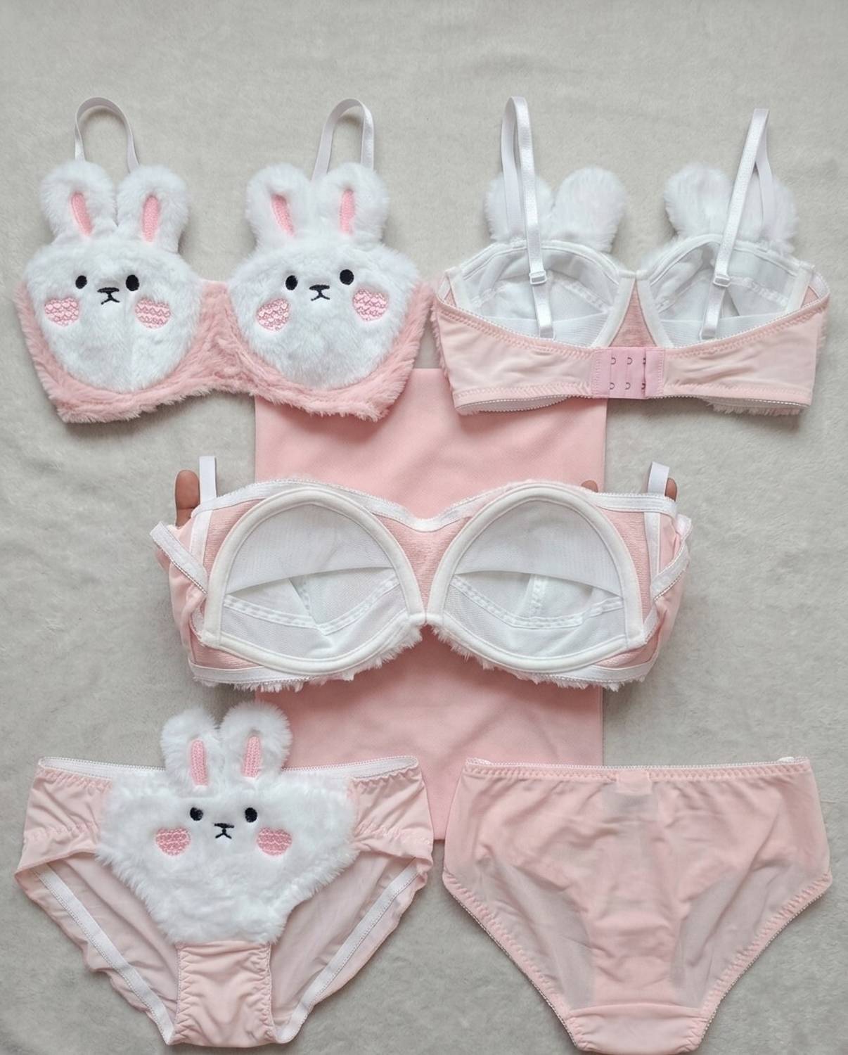 Modi Pink Lingerie Set - Image 3