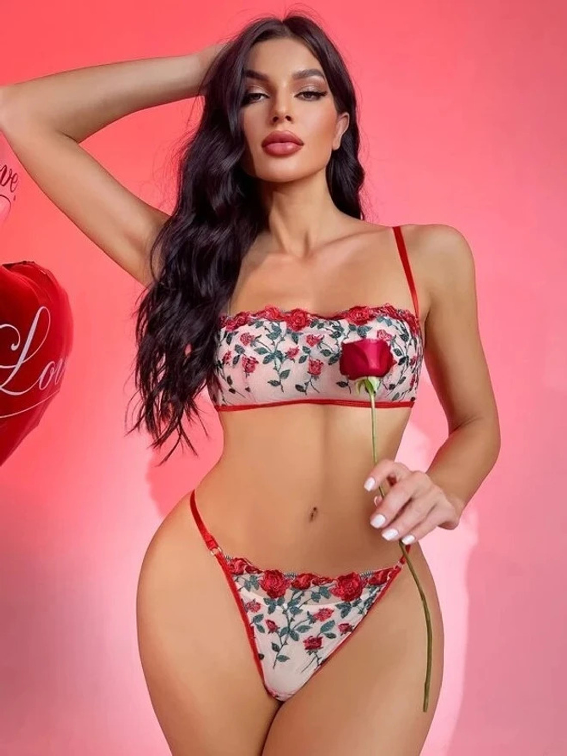 Image of FIRE FIGURE Lingerie Set