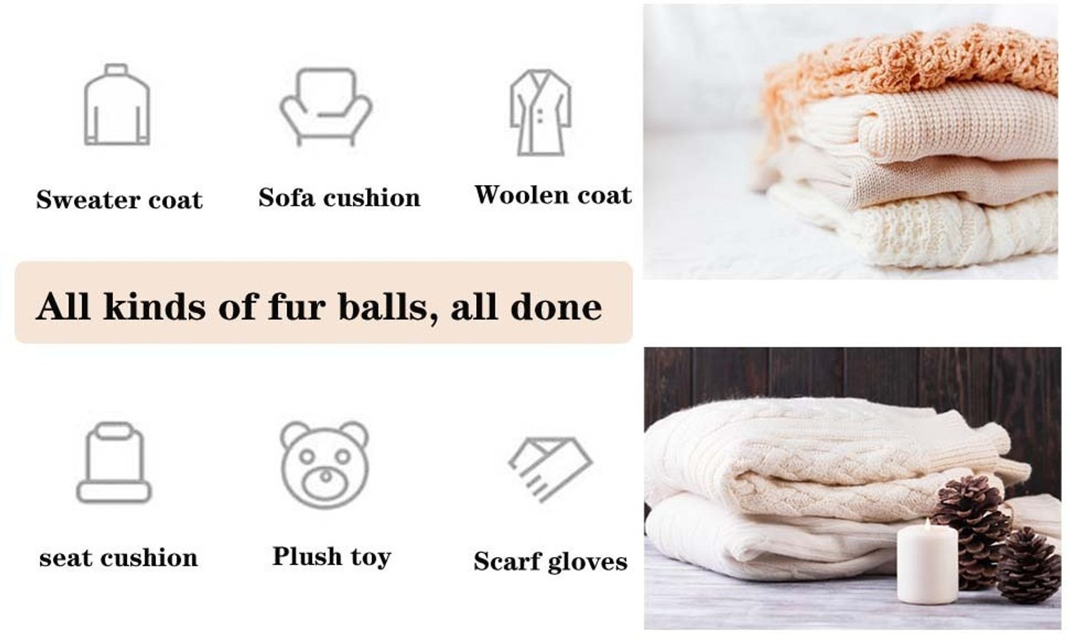 Image of NKL Rechargeable Lint Remover /Fabric Shaver For Clothes ,Blankets 172 Lint Roller