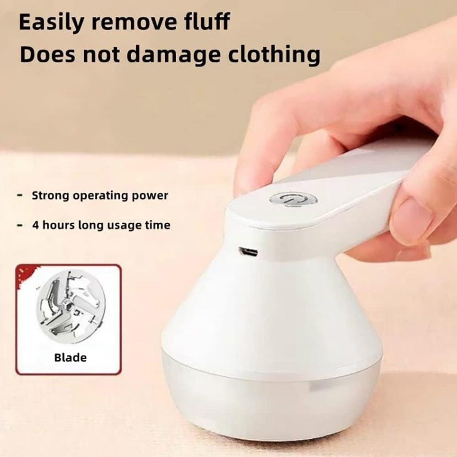 Image of NKL Rechargeable Lint Remover /Fabric Shaver For Clothes ,Blankets 172 Lint Roller