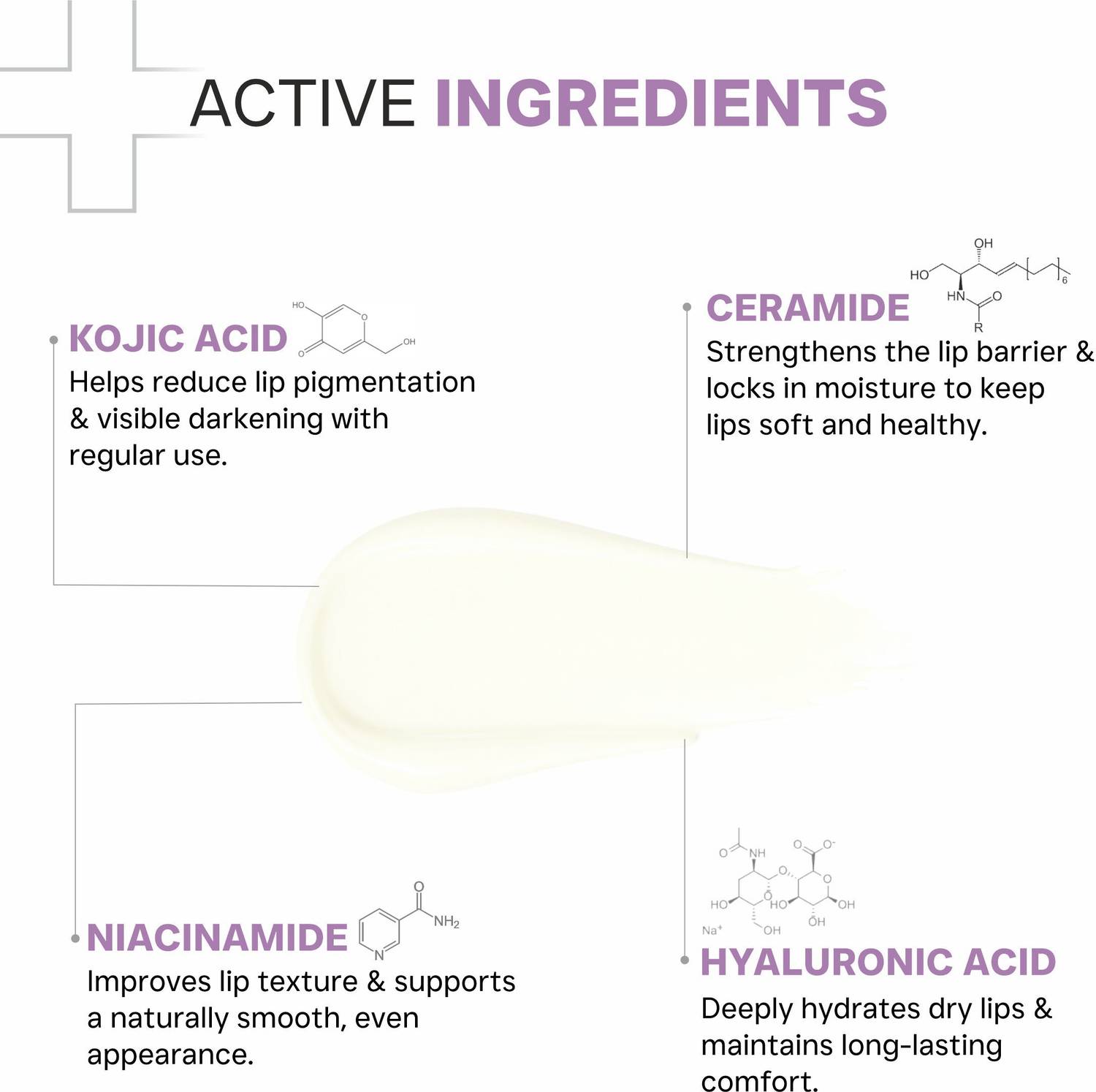 Dermatouch Kojic Acid Ceramide SPF 50 Lip Balm - Image 2