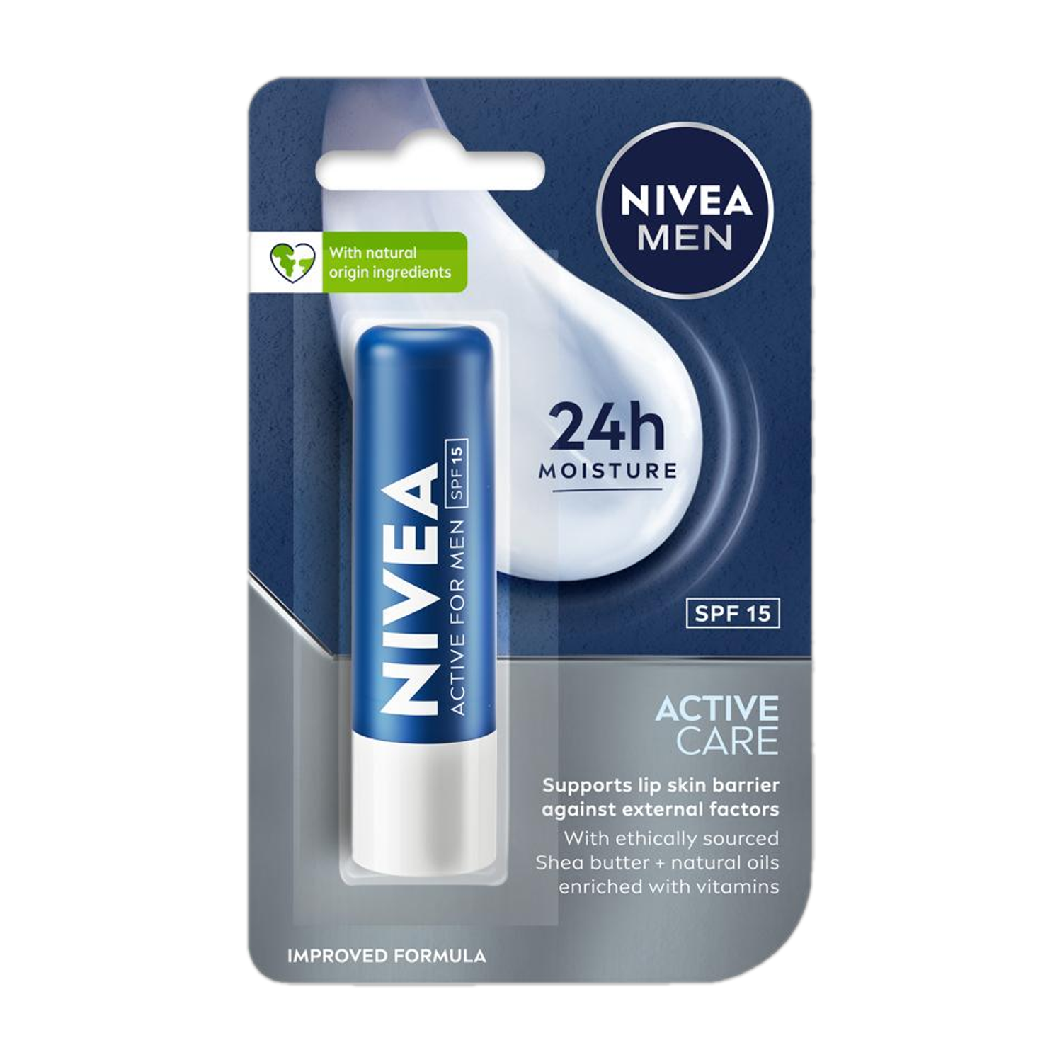 Nivea Men Care Lip Balm Active Care