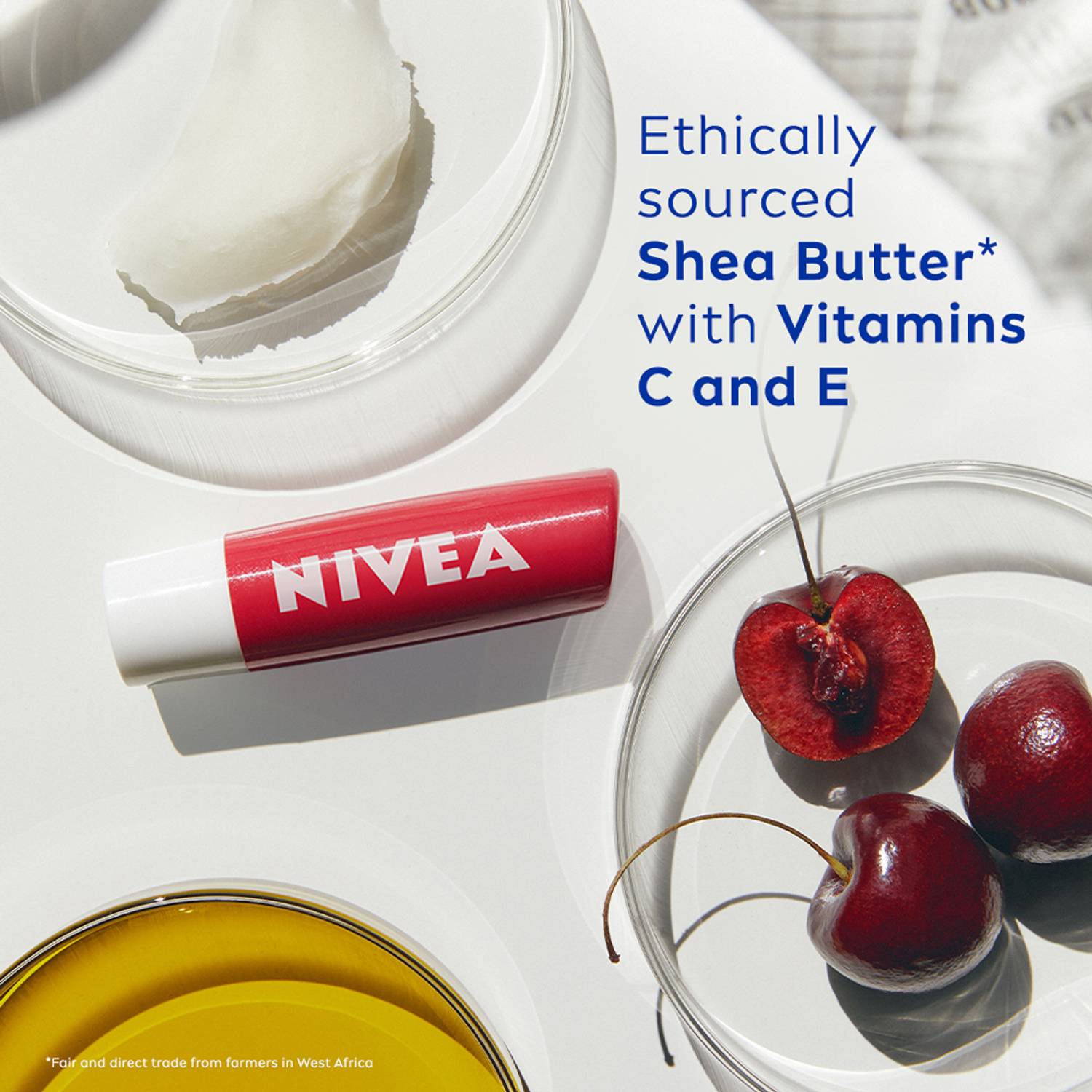 NIVEA Fruity Shine Lip Balm Cherry - Image 4