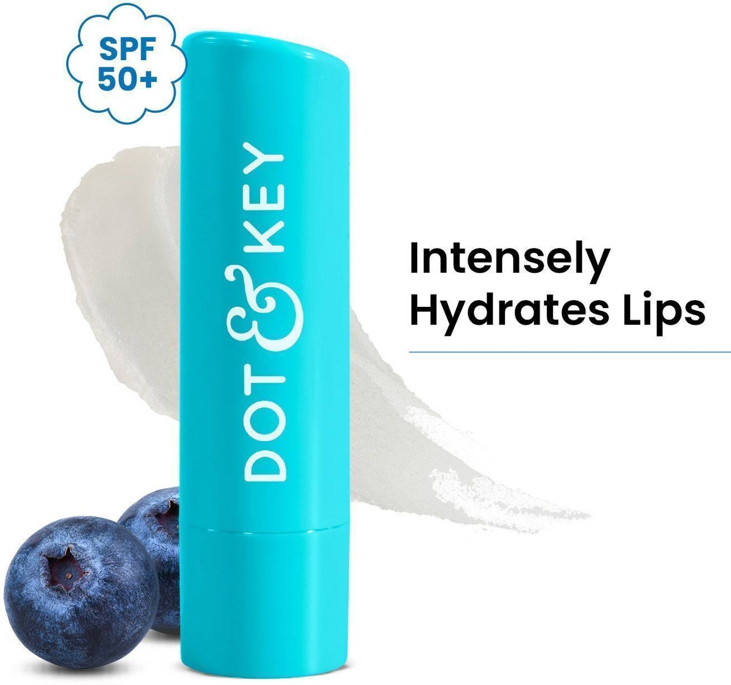 Dot & Key Barrier Repair Hydrating Lip Balm SPF 50 Blueberry - Image 1