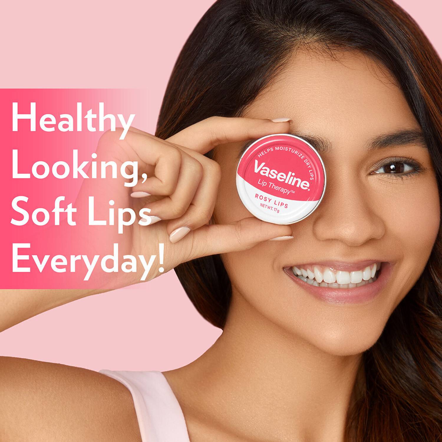 Vaseline Lip Balm Rose - Image 3