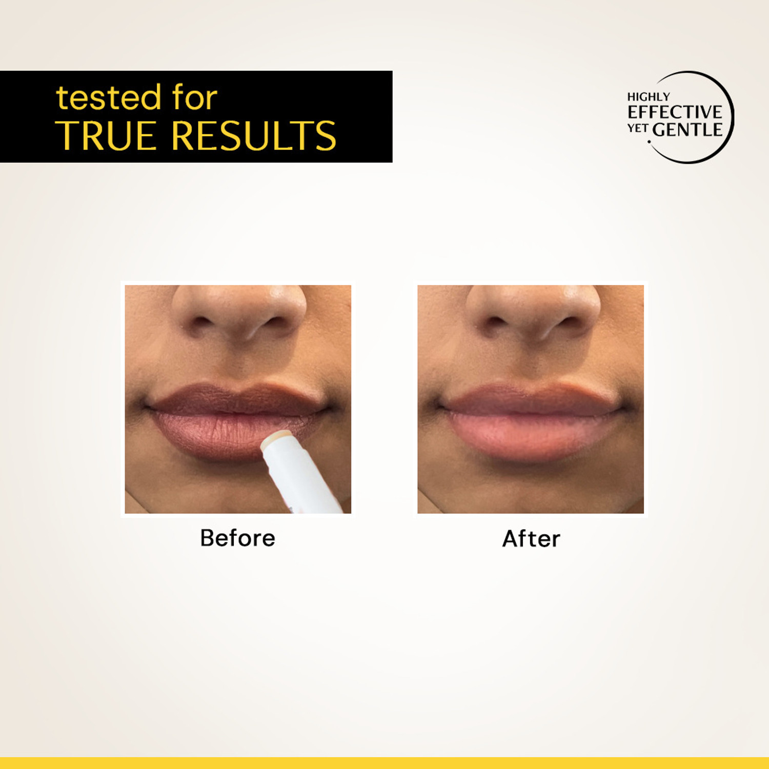 Image of Deconstruct Brightening Lip Balm SPF 50 Brightens Dark Lips, Moisturizes, Non Tinted No Flavour