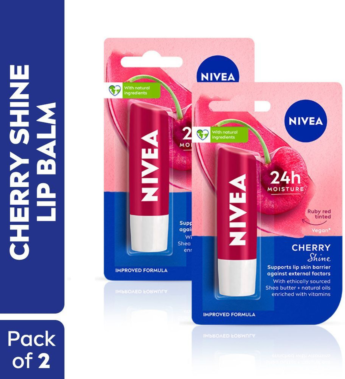 NIVEA Fruity Shine Lip Balm Cherry