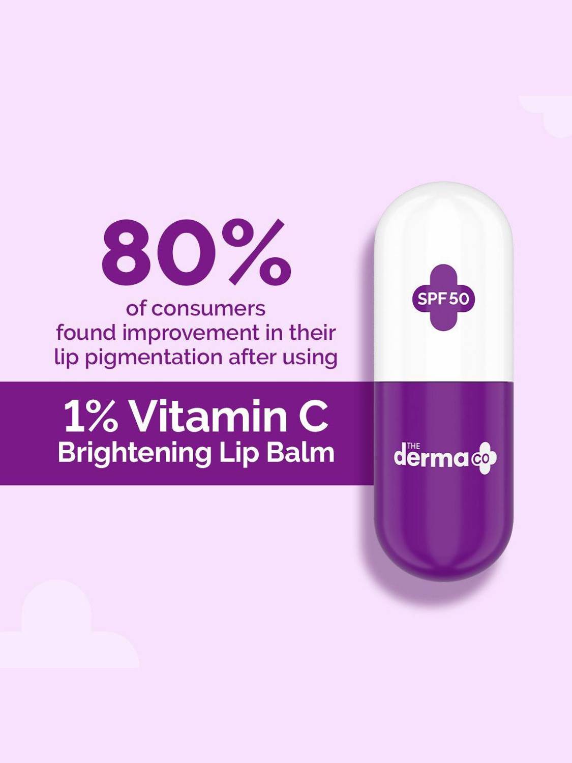 The Derma Co 1% Vitamin C Brightening Lip Balm - Image 4
