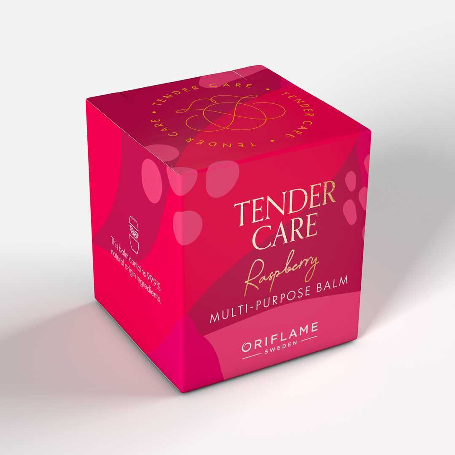 Image of Oriflame Sweden CARE Raspberry Multi-purpose Balm Raspberry