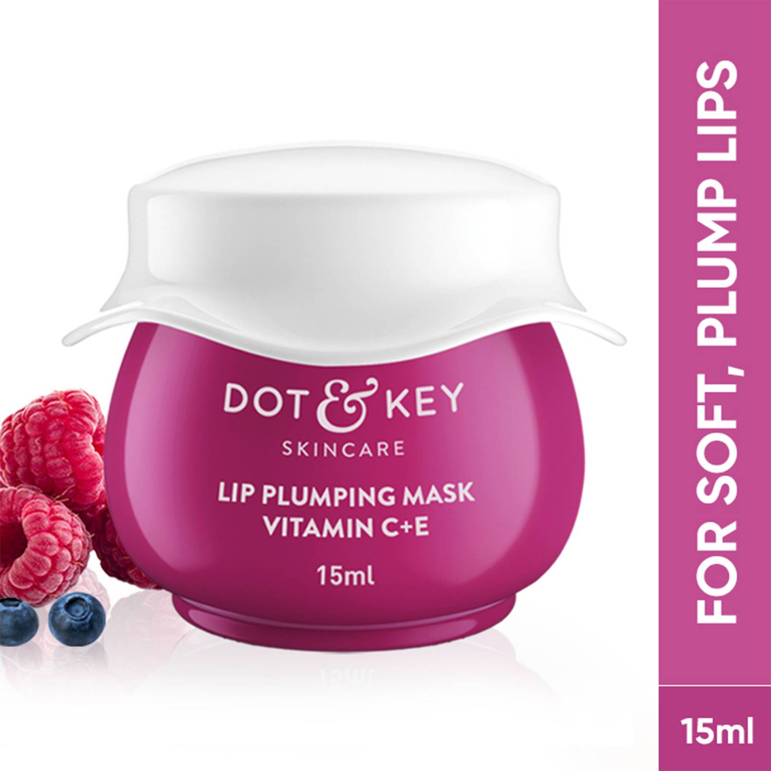 Dot & Key Lip Mask Vitamin C + E Berries, Pomegranate (Pack of: 1