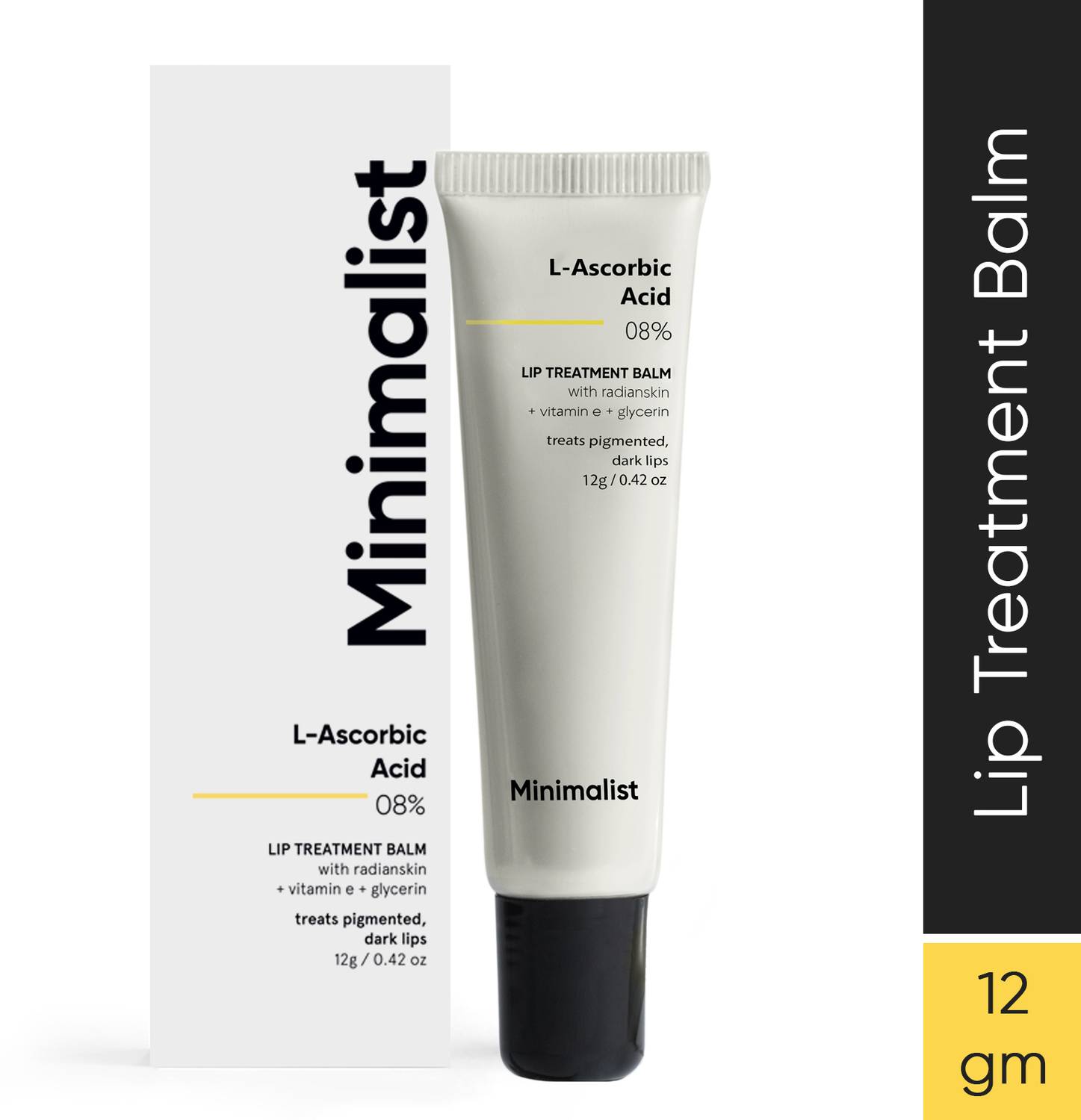 Minimalist 8% L-Ascorbic Acid Lip Balm 12g - Image 1