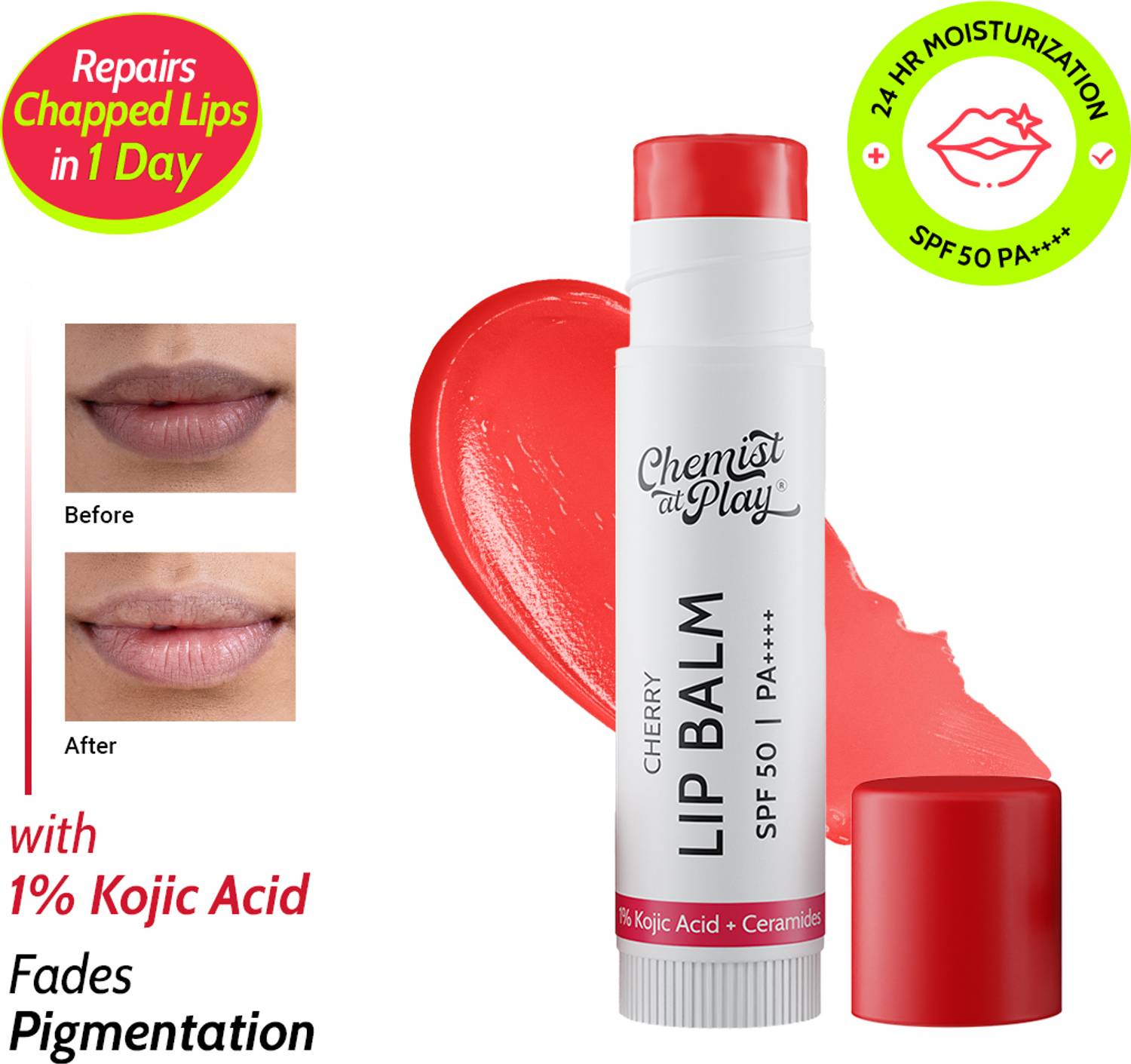 Chemist At Play Cherry Lip Balm - Image 1