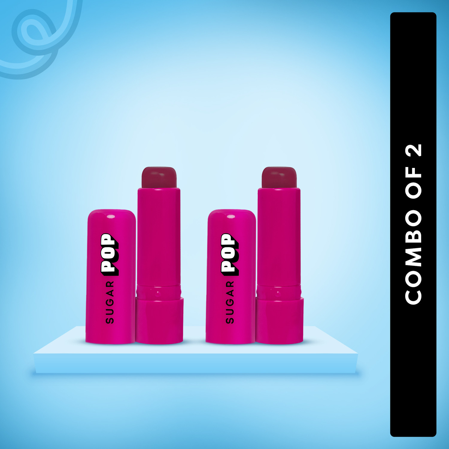 Image of SUGAR POP Nourishing Lip Balm 07 Plum | Moisturizing | SPF Protection | Intense Care ocopheryl Acetate, Avocado Oil