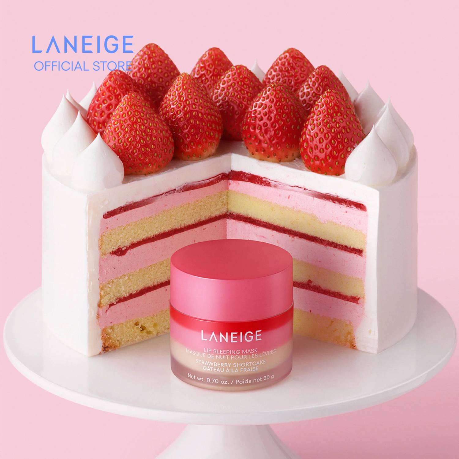 Laneige Lip Sleeping Mask Strawberry - Image 4