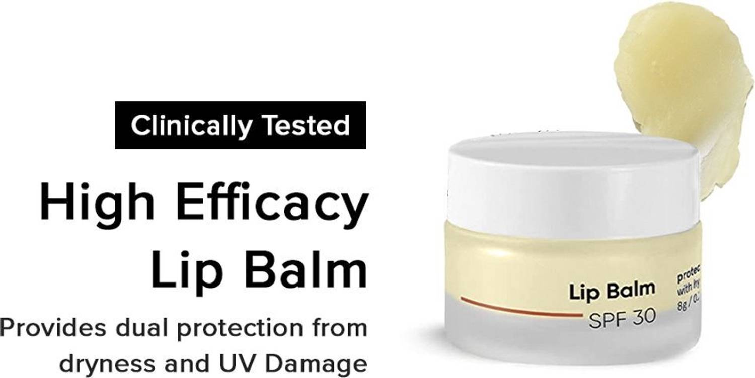 Minimalist SPF 30 Lip Balm With Ceramides & Hyaluronic Acid | Lip Protection & Nourishment fragrance free
