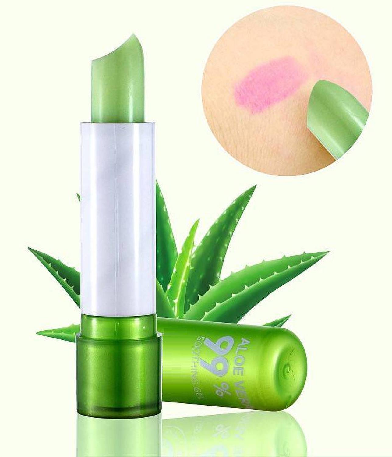 ADJD Aloe Vera Gel Lipstick Gloss Color Changing Lip Blam FRUIT