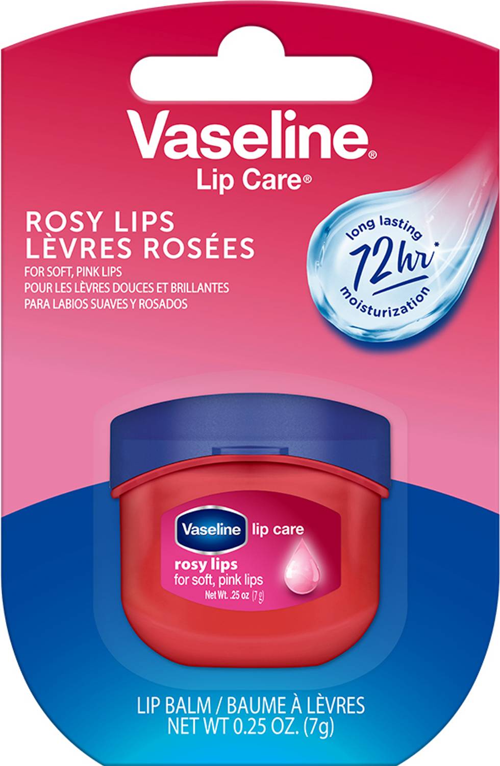 Vaseline Rosy Lips Pink Lip Balm - Image 2