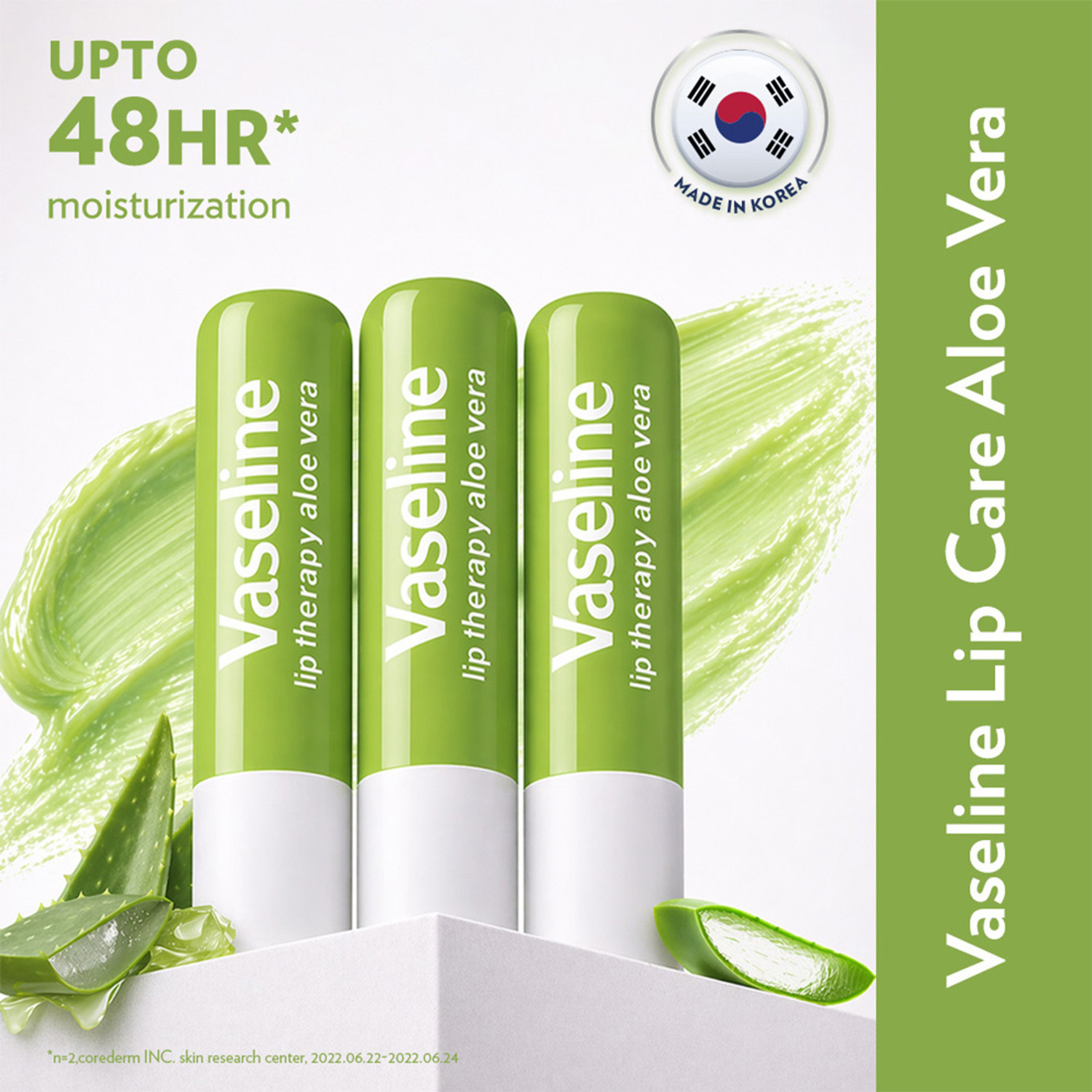 Image of Vaseline Lip Care Aloe Vera Lip Balm Stick Aloe Vera