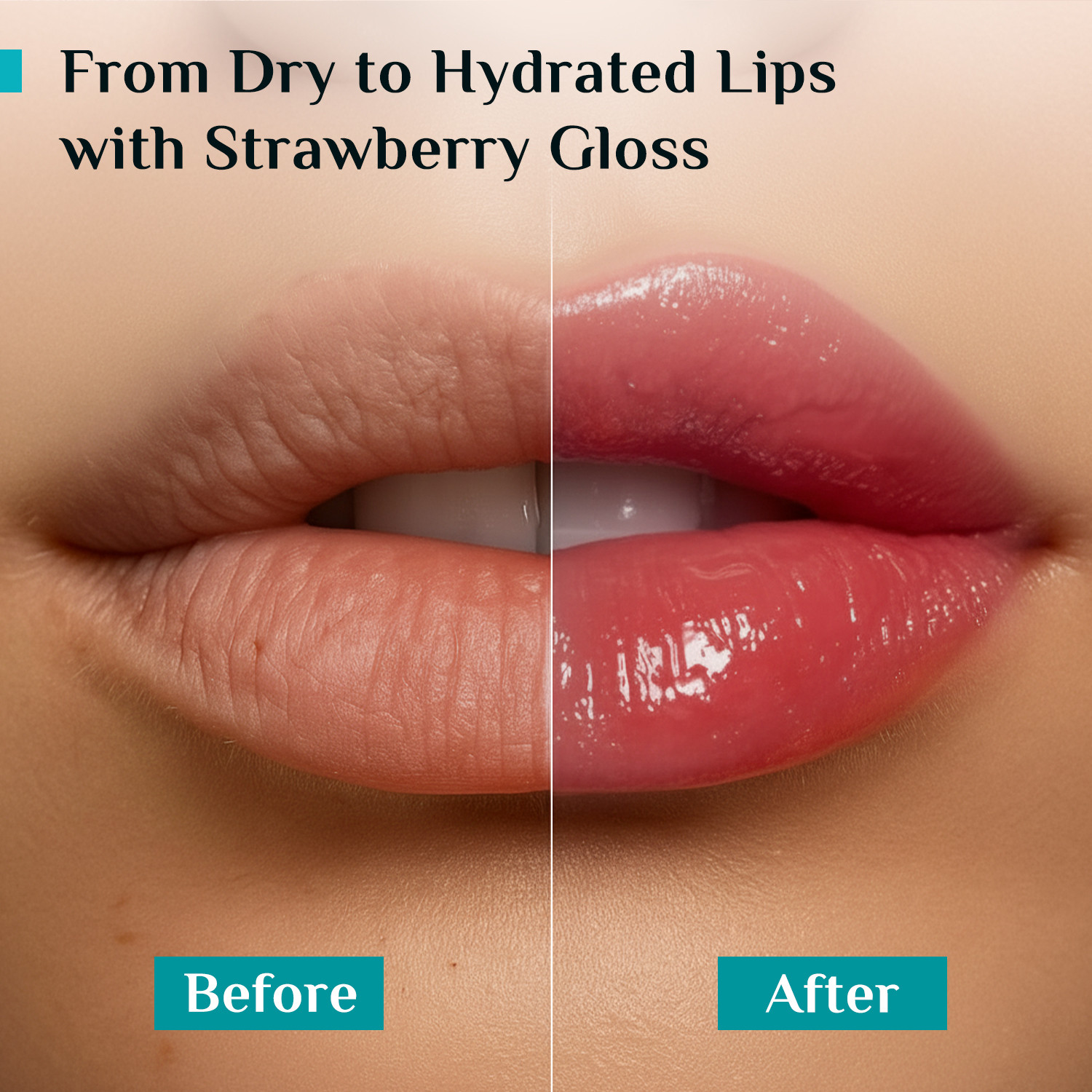 Image of Pilgrim Vitamin C Tinted Lip Balm with Spanish Squalane Strawberry