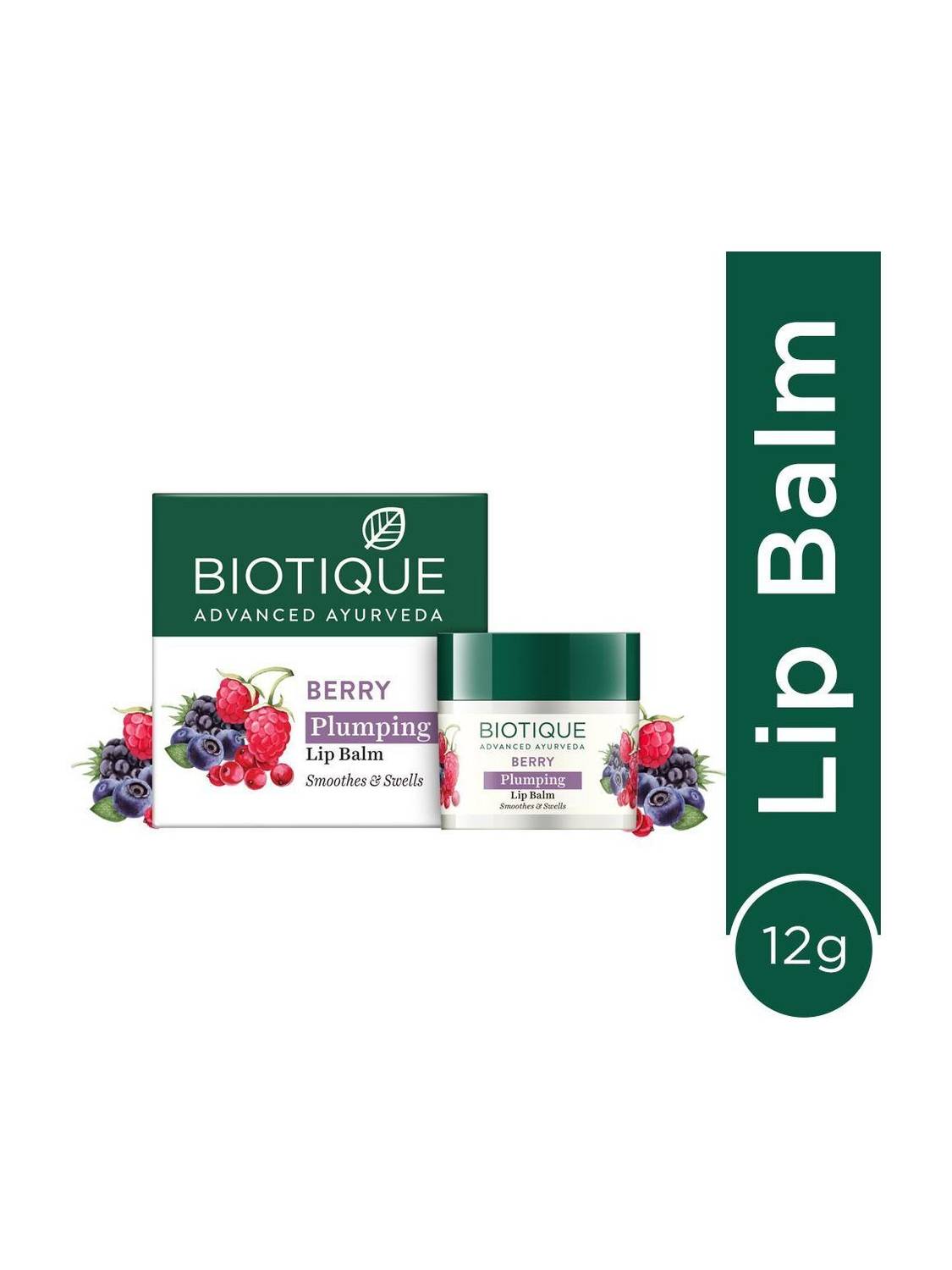 BIOTIQUE Bio Berry Pllumping Lip Balm Berry