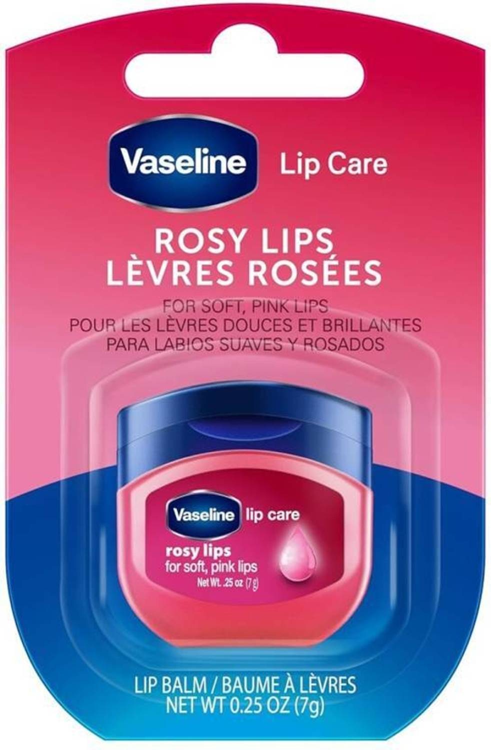 Vaseline Lip Therapy Lip Balm Rosy - Image 1