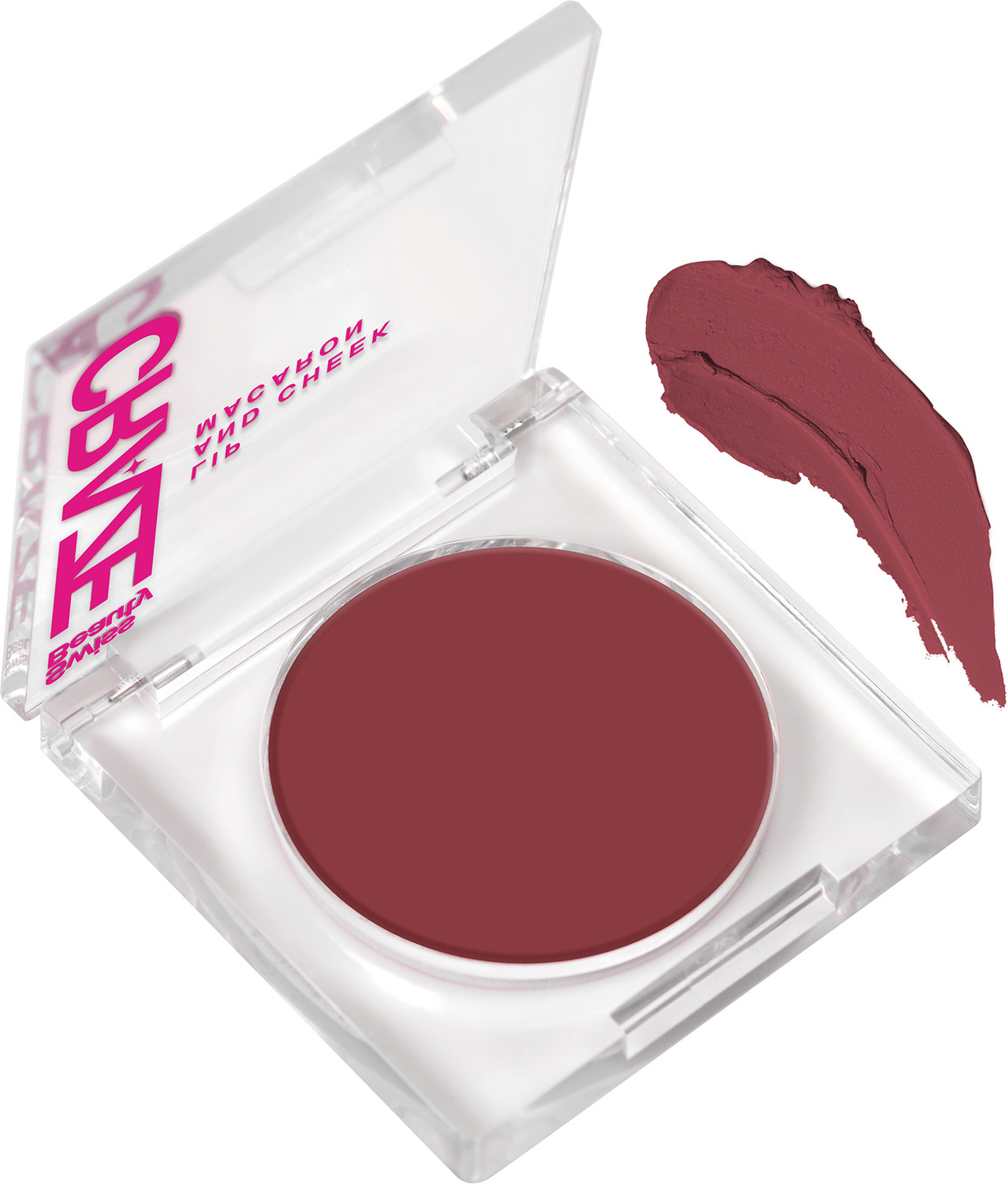 Image of SWISS BEAUTY Lip Cheek Cream Tint Multipurpose Lightweight Vitamin E Olive Oil Strawberry Crash